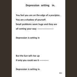 Depression setting in